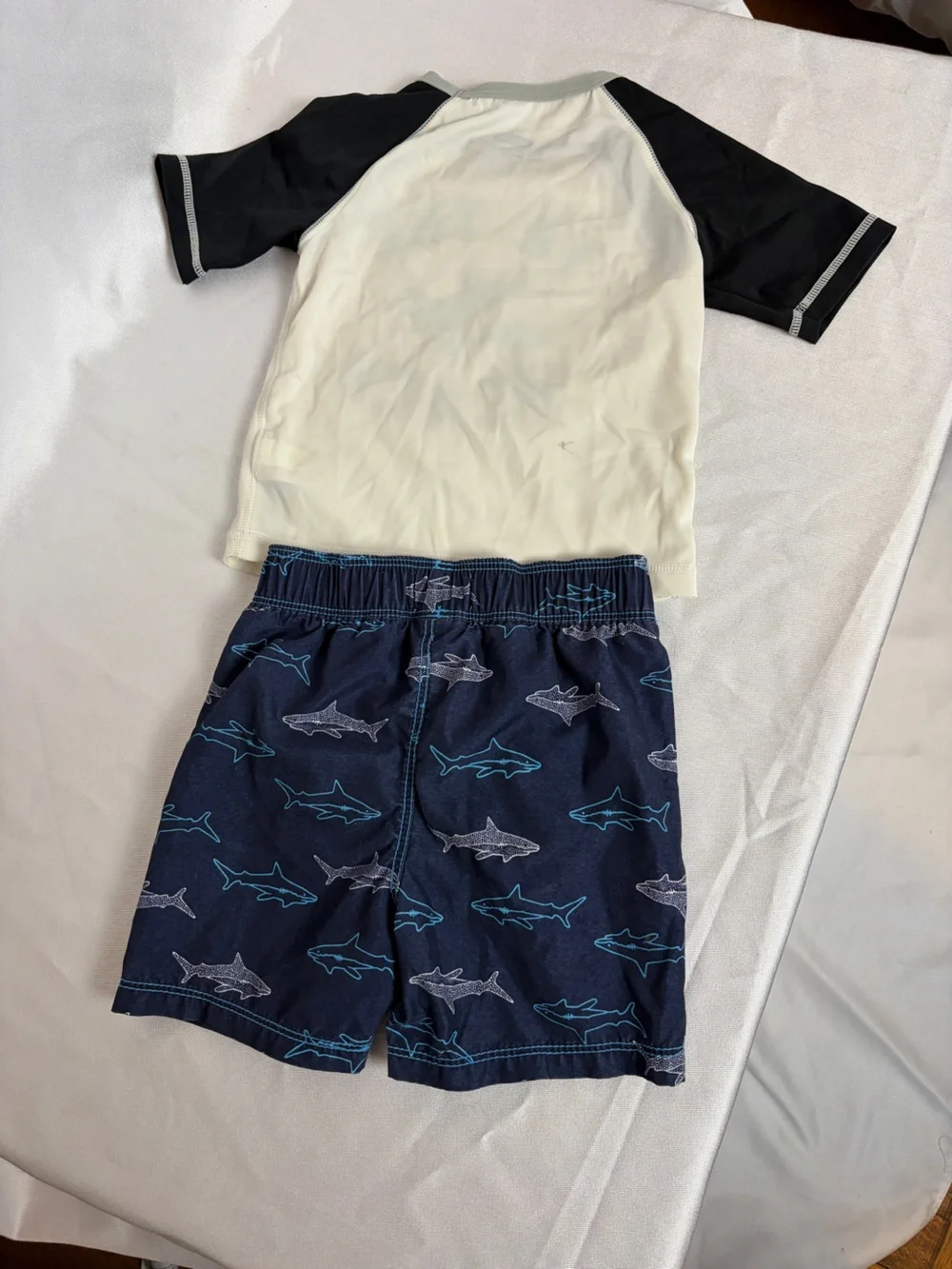 Old Navy Boys Shark Swim Set - Navy & Blue